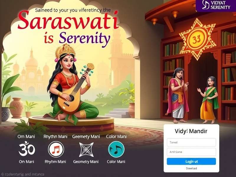 Saraswati S Serenity Vidyā Mani collection: Om Mani, Rhythm Mani, Geometry Mani, and Color Mani